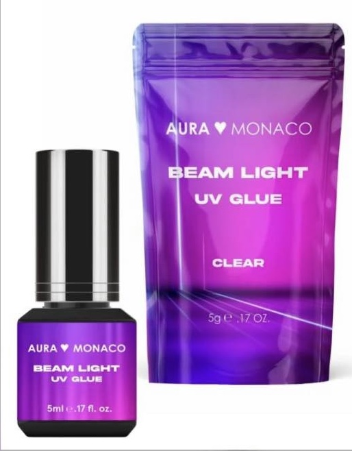 Klej Beamlight UV Clear Aura Monaco