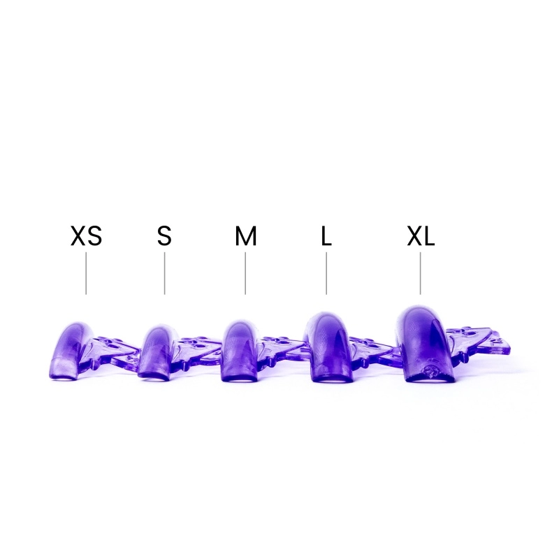 Wałki Silikonowe Rarity Amethyst Cat 5 par - obrazek 2