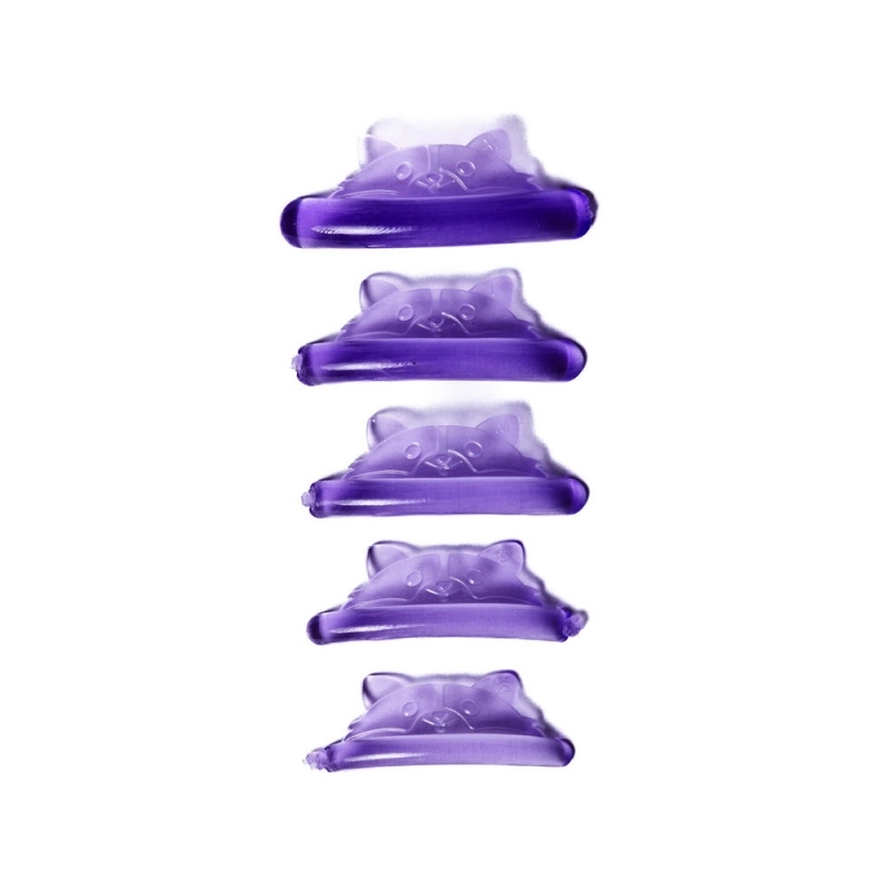 Wałki Silikonowe Rarity Amethyst Cat 5 par - obrazek 3