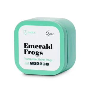 Wałki Silikonowe Rarity Emerald Frogs 6 par